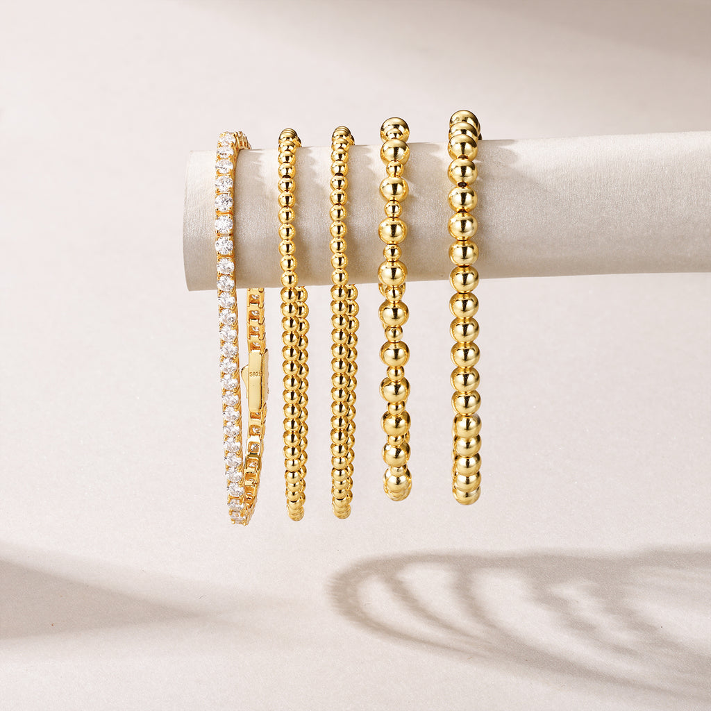 Set With Top-quality Moissanite, This Luxurious And Fashionable Light Luxury Trend Jewelry Silver Bracelet Is Made Of S925 Silver Electroplated With Platinum