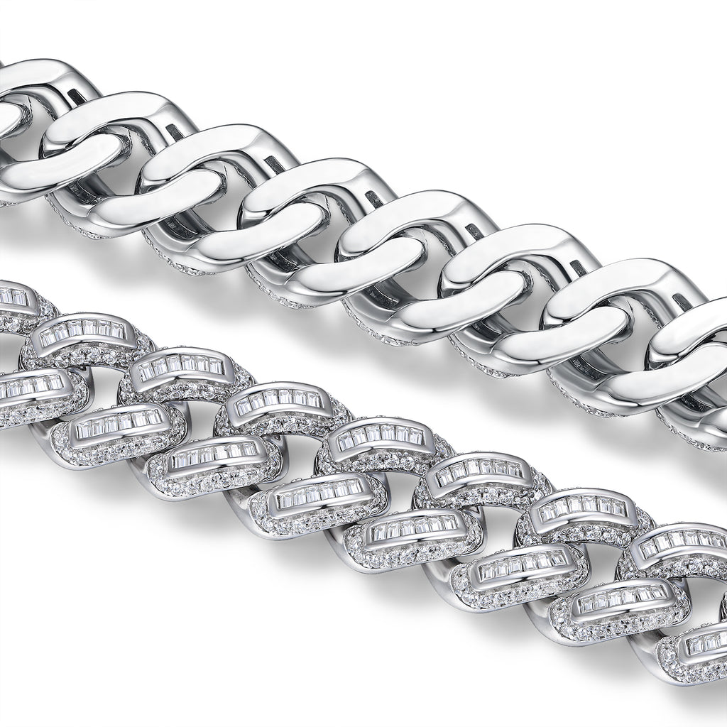Moissanite Bracelet 925 Sterling Silver Platinum Plated Luxury Minimalist Bracelet for Women with GRA Certificate