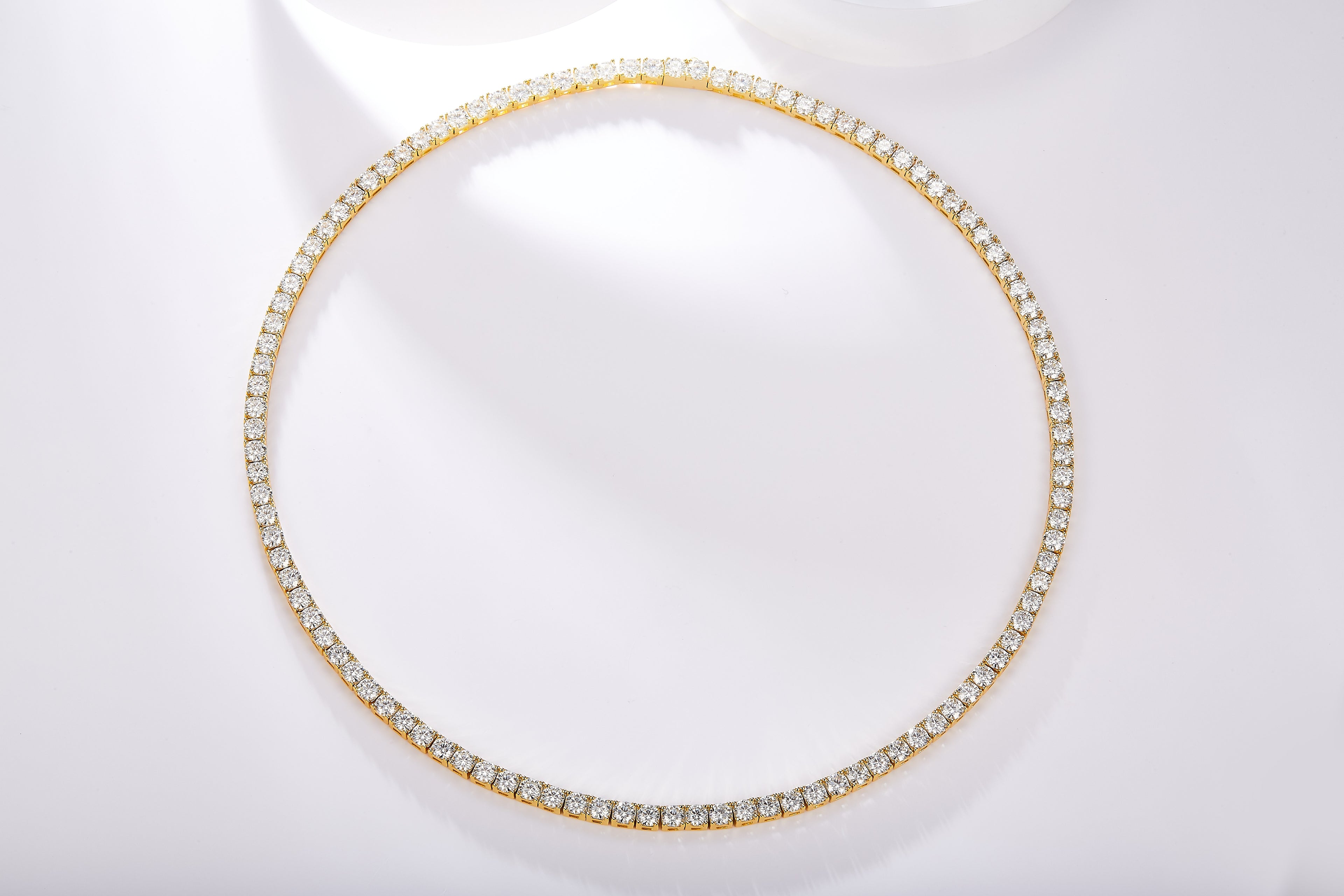 Endless Starry River - A Luxurious And Fashionable Light Luxury Jewelry Necklace Pendant Set With Top-quality Moissanite, S925 Silver-plated Platinum.