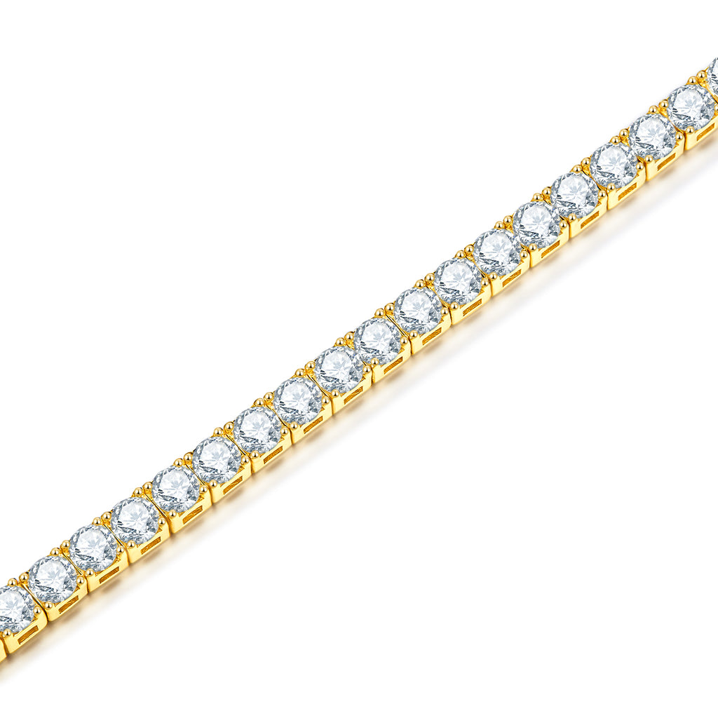 Endless Starry River - A Luxurious And Fashionable Light Luxury Jewelry Necklace Pendant Set With Top-quality Moissanite, S925 Silver-plated Platinum.