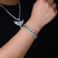 Minimalist Moissanite Bracelet 925 Sterling Silver Platinum Plated Luxury Elegant Bracelet with GRA Certificate
