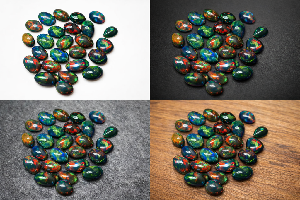 Australian Boulder Opal Oval Polished high quality Gemstone for Luxury Jewelry
