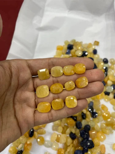 AAA Ceylon Yellow Sapphire | Natural Sri lanka Yellow Sapphire Gemstone | Loose Certified Gemstone for Ring, Pendant & Jewelry